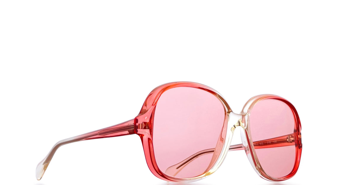 Lunettes Vintage Menrad 422-311 - Monture Ovale Rouge Et Gris Métal - Taille 50/56 - Neuf Sans étiquette