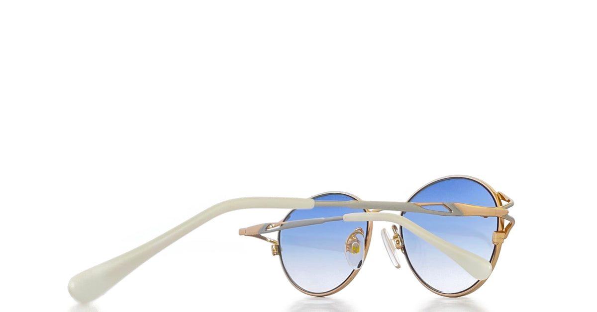 Lunettes Vintage Essilor 244 – Monture Métal Argentée Ovale – Fabriquées En Allemagne