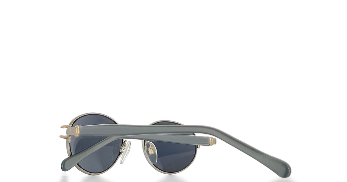 Lunettes Vintage Nigura N5110 - Monture Argent Demi-monture Ovale - Neuf Sans étiquette