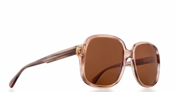 Lunette Hampel vintage acétate made in Germany - Brun