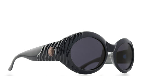 Lunette Rochas Paris vintage 90's acétate Noir
