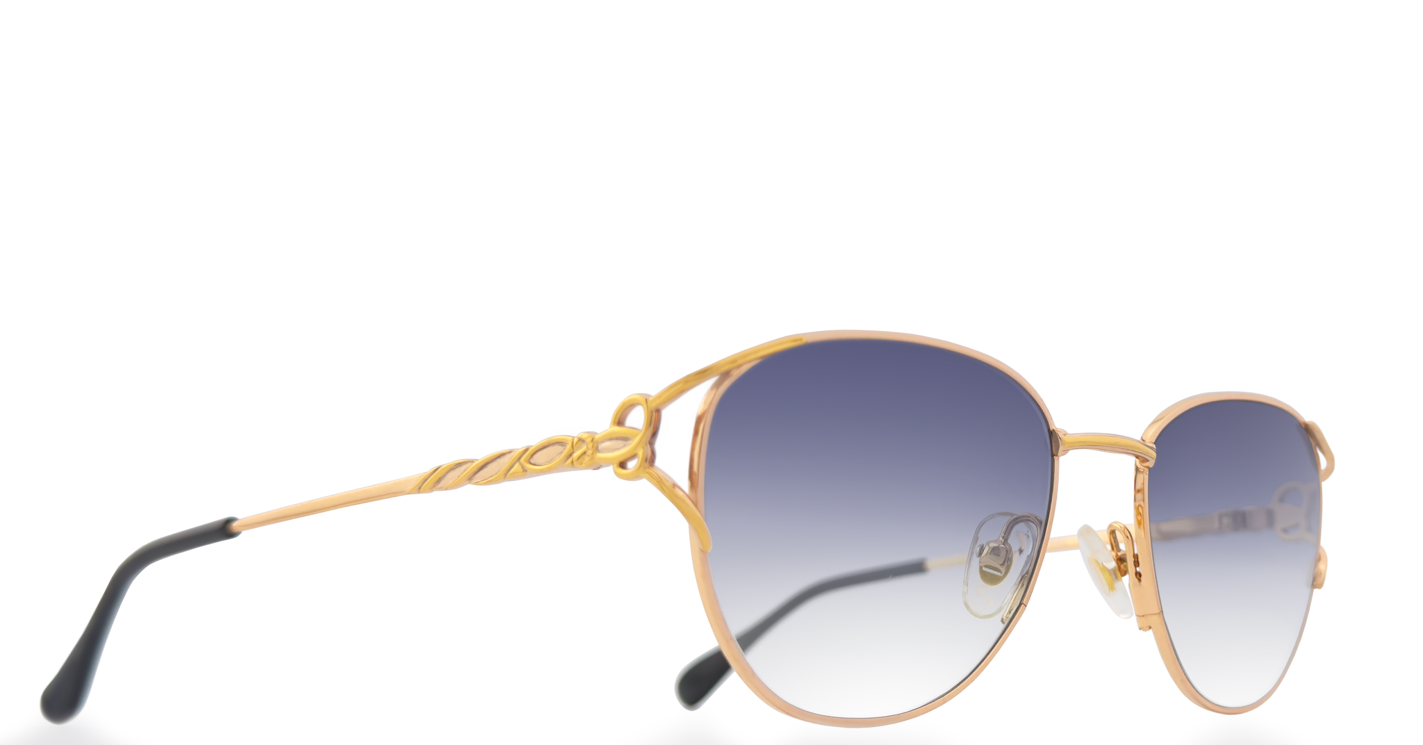 Pierre Cardin vintage by Safilo Or 90's / Bleu dégradé
