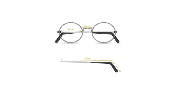 Lunette Valentino vintage Or oval / Brun dégradé