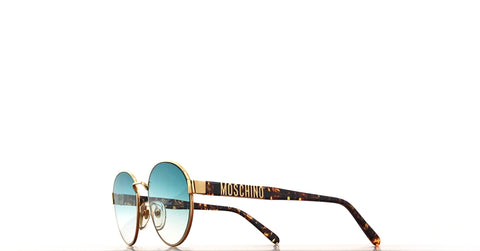 Lunette Moschino by persol Or écaille / turquoise dégradé