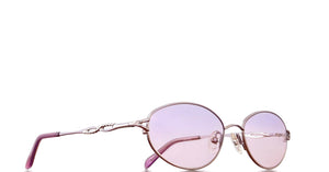 Lunette vintage Missoni argent - Violet dégradé rose