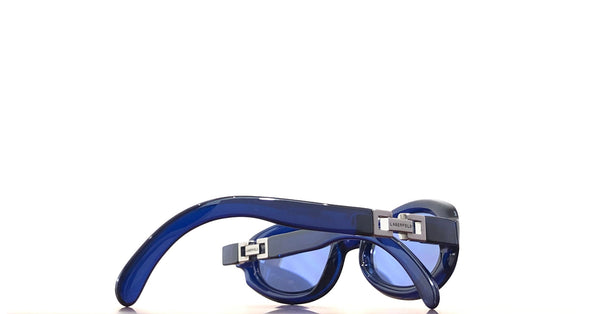 Lunette vintage LAGERFELD acétate bleu