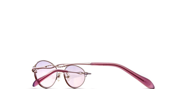 Lunette vintage Missoni argent - Violet dégradé rose