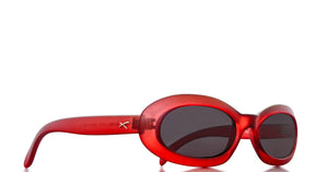 Lunette Vintage Oxydo by Safilo Acétate mate rouge