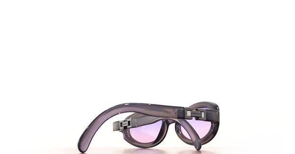 Lunette vintage LAGERFELD acétate Violet/rose dégradé